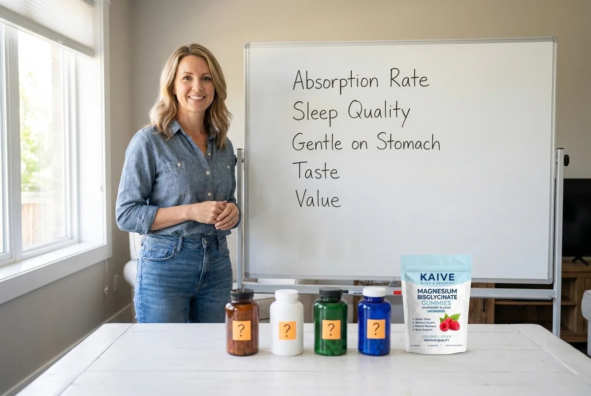 Testing five magnesium supplements against a checklist