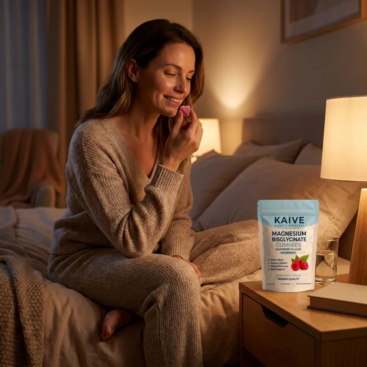 Taking Kaive gummies as part of an evening wind-down