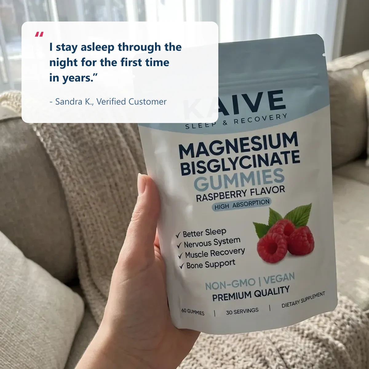 Kaive Magnesium Bisglycinate Gummies image 5
